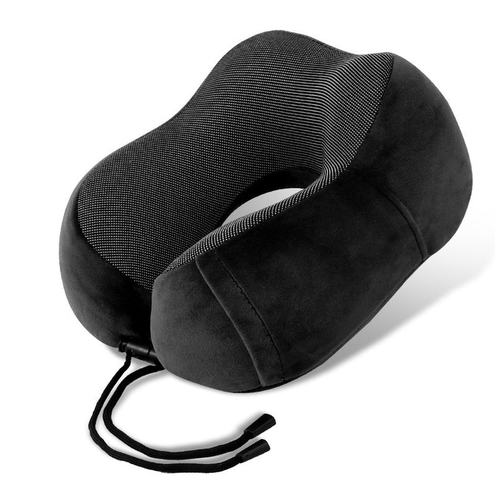 Reise-Nackenkissen U-Form Memory-Foam mit Aufbewahrung