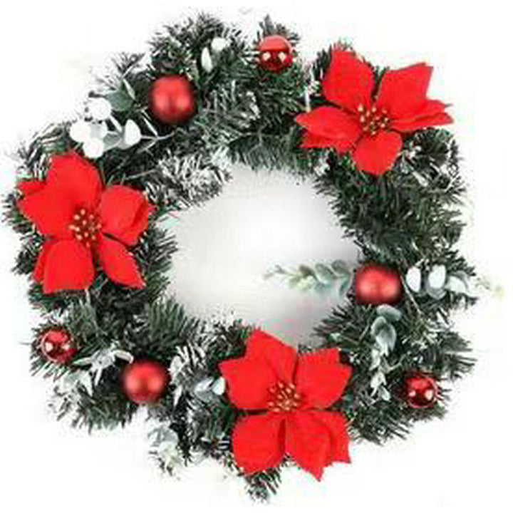 Beleuchteter Weihnachtskranz, 40 cm