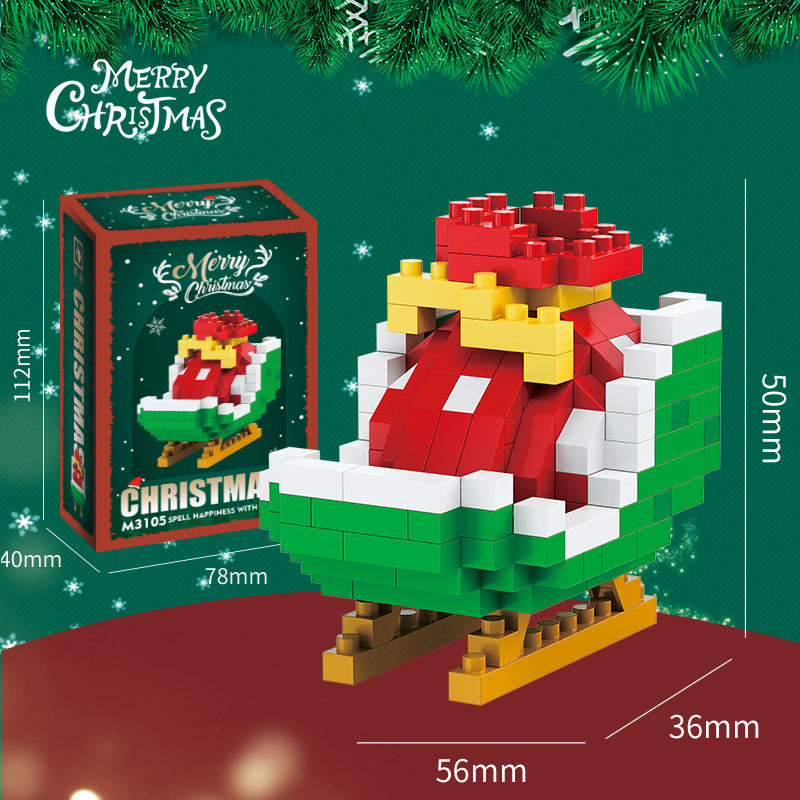 Weihnachts-Klemmbaustein-Set für Kinder
