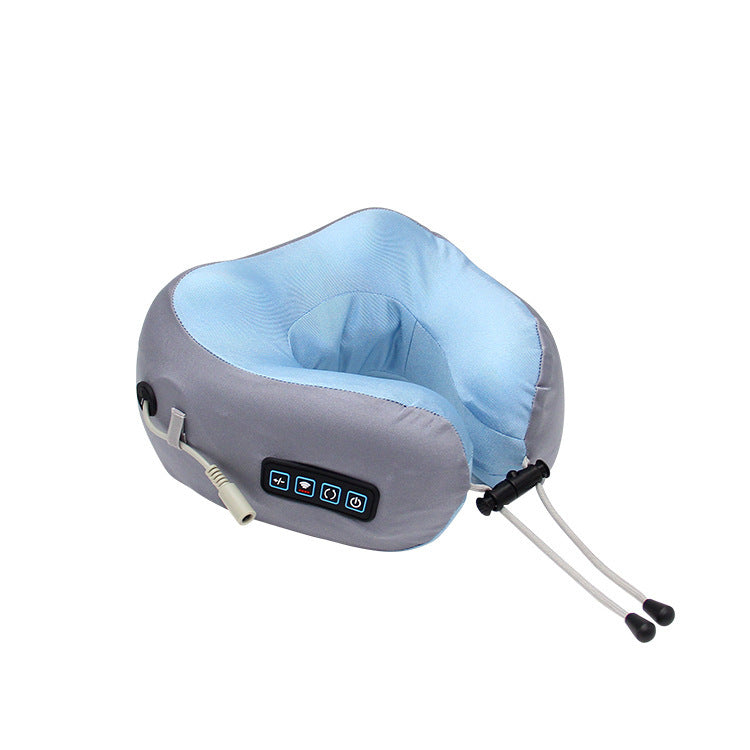 Nackenmassagekissen mit Wärmefunktion und USB-Ladung