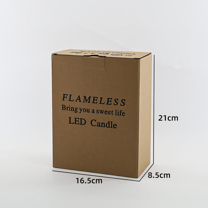 LED-Stabkerze mit Flackereffekt, PP-Kunststoff