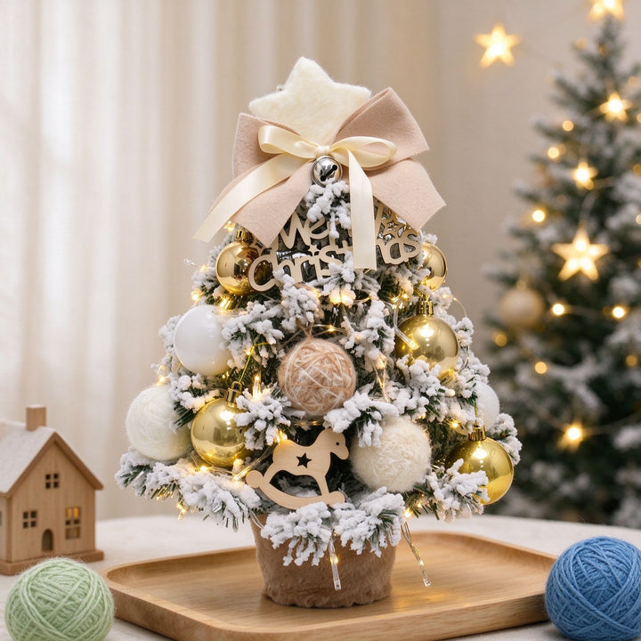 Mini-Weihnachtsbaum mit Beleuchtung, 35 oder 45 cm