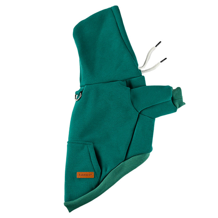 Kapuzen-Sweatshirt für Hunde aus Baumwolle
