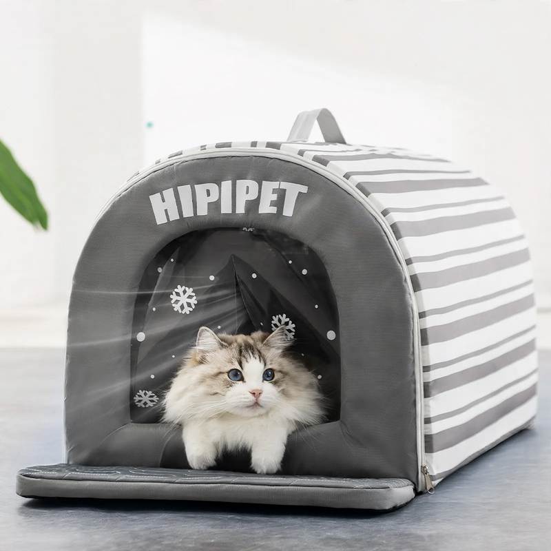 Gewölbtes Haustierbett mit Kühlbox, Sommer