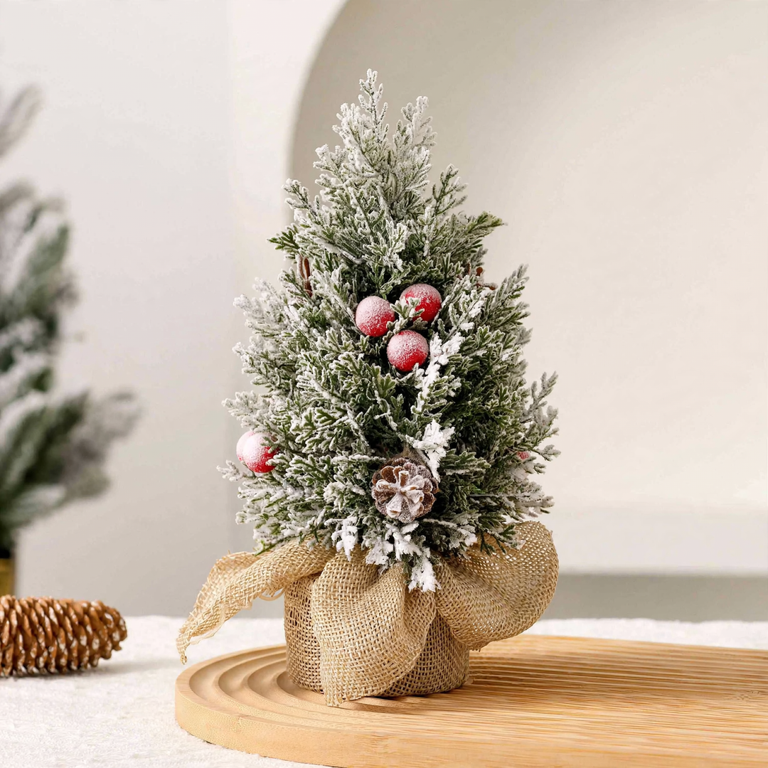 Mini-Weihnachtsbaum-Tischdekoration