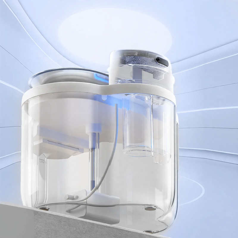 Automatischer Trinkbrunnen in Wolkenform mit Temperaturregelung