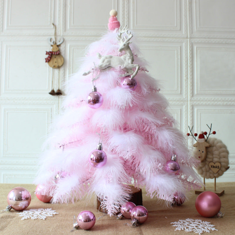 Mini-Weihnachtsbaum mit Dekoration, 45/60 cm, PVC