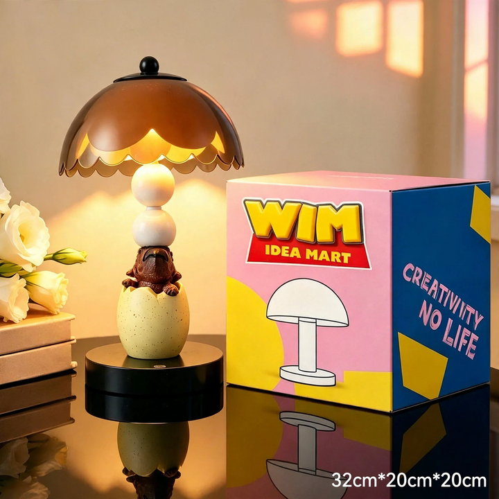 Dinosaurier-Tischlampe mit Farbwechsel