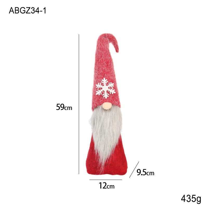 Weihnachts-Wichtel, Hängefigur aus Stoff