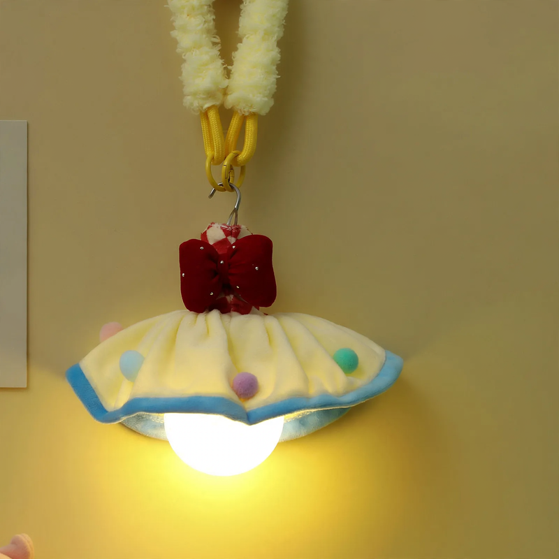 Kleine Nachtleuchte, 12 cm, aufladbar