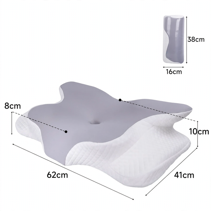 Schmetterlingsförmiges Nackenkissen MJ8149 mit Gedächtnisschaum