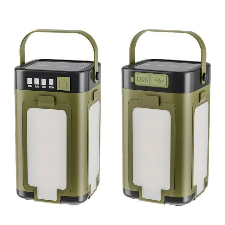 LED-Campinglampe mit Akku und Notlichtfunktion