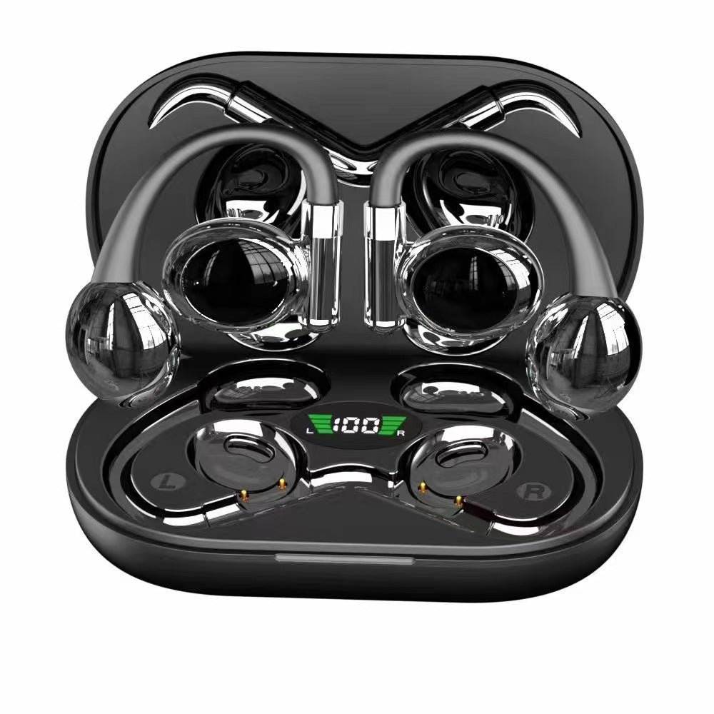 Offene Bluetooth-Ohrhörer mit Ohrbügel, Geräuschunterdrückung