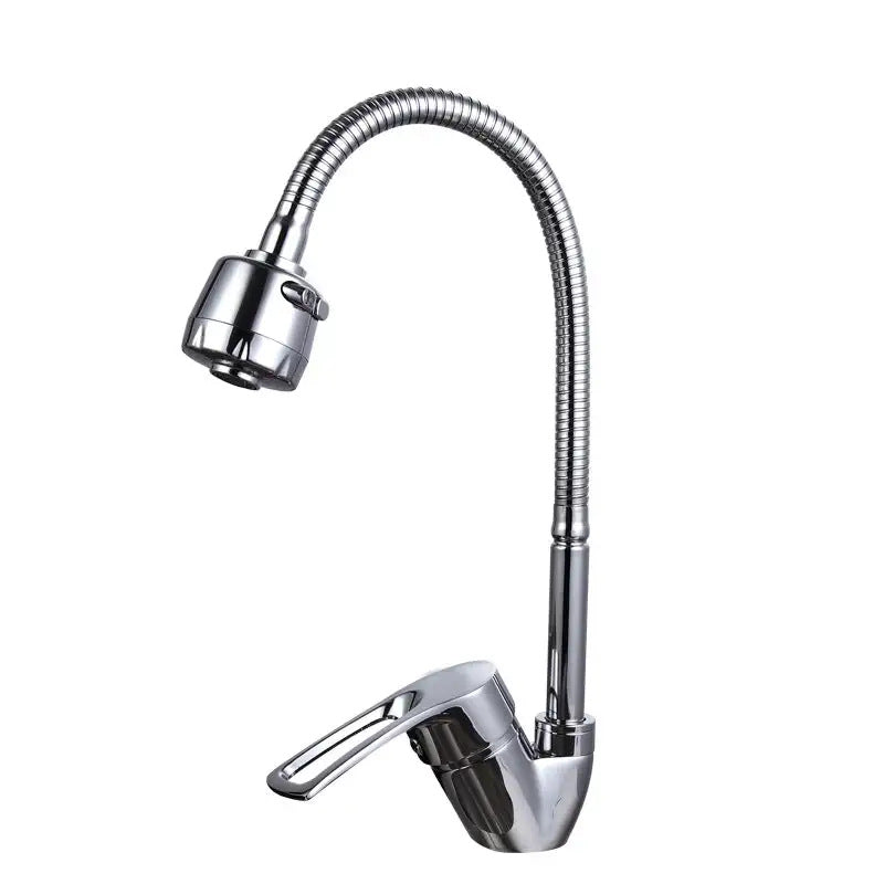 Edelstahl-Küchenarmatur mit Brausefunktion