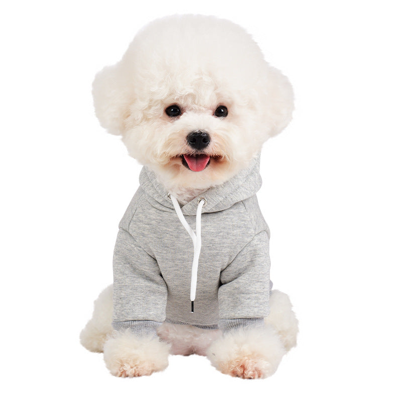 Baumwoll-Sweatshirt für Hunde, gefüttert, Herbst/Winter