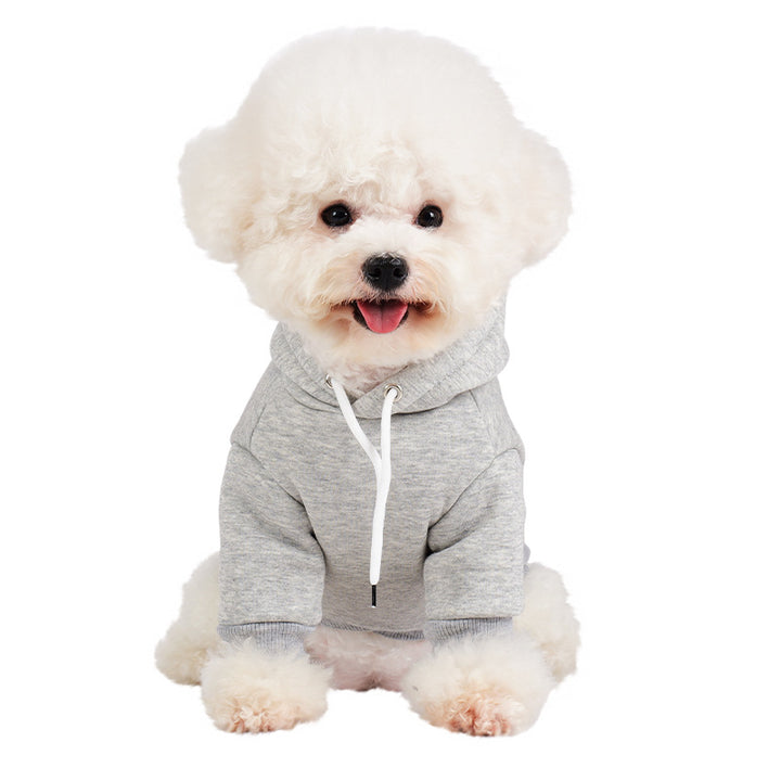 Baumwoll-Sweatshirt für Hunde, gefüttert, Herbst/Winter