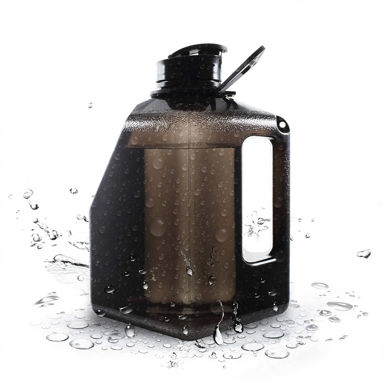 Sportflasche mit Magnethalter, 2700 ml, Silikon