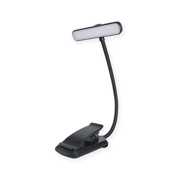 LED-Klemmleuchte mit 24 LEDs und 5 Dimmstufen