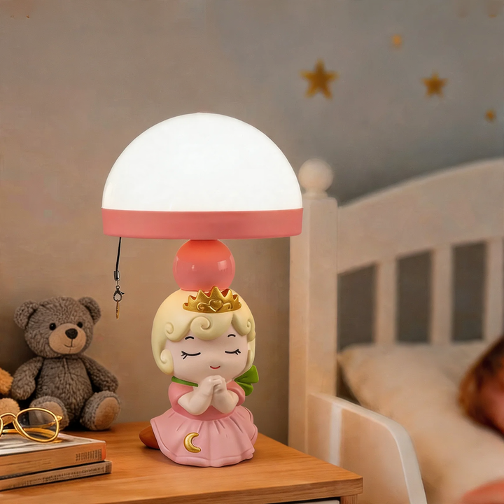 Quallen-Tischlampe mit Märchen-Design
