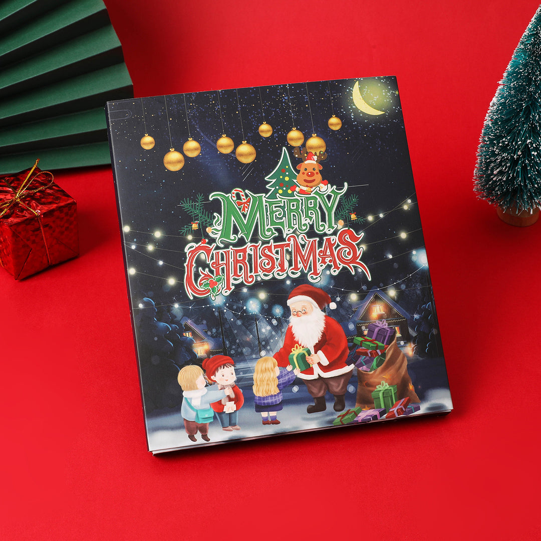 DIY-Weihnachts-Schmuckset mit Adventskalender-Funktion