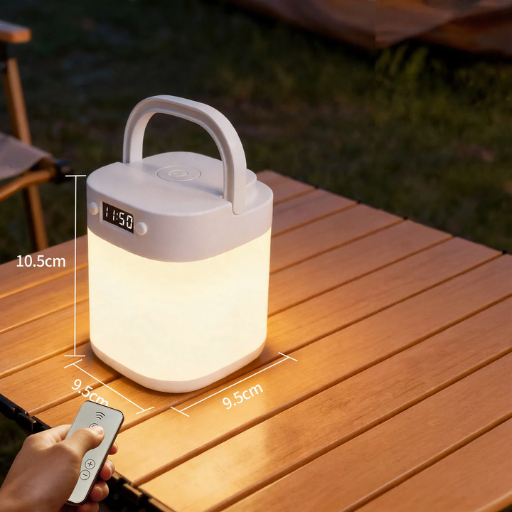 LED-Campinglampe mit Akku und Notlichtfunktion