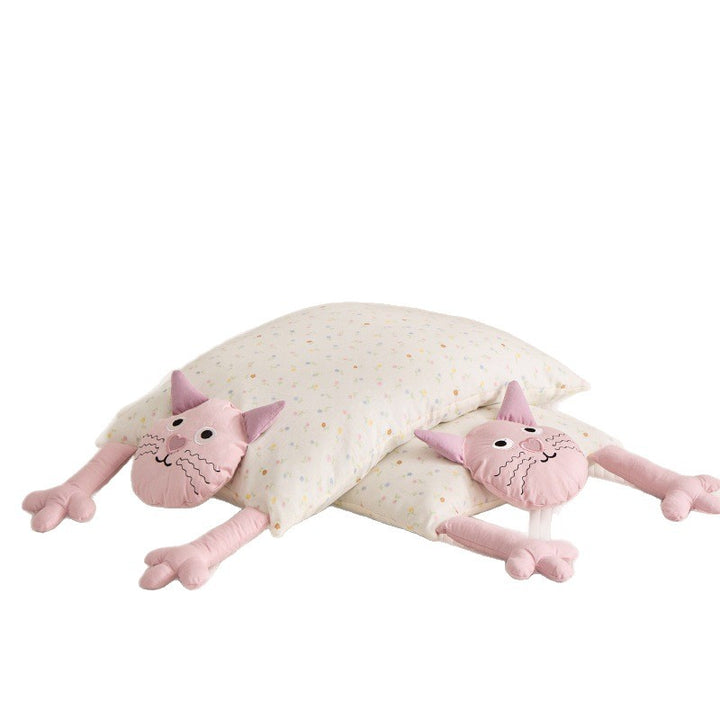 Baumwoll-Kinderkissen mit Buchweizen-Füllung, 35×60 cm