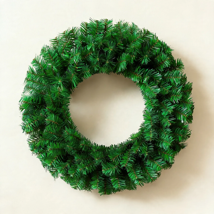 Weihnachtskranz aus PVC, vielseitig einsetzbar