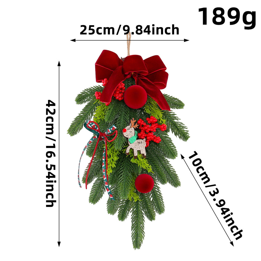 Dekorative Weihnachtskränze und Girlanden für festliche Anlässe