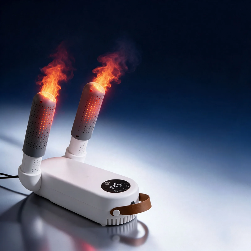 Elektrischer Schuhtrockner mit Timer und Desinfektionsfunktion