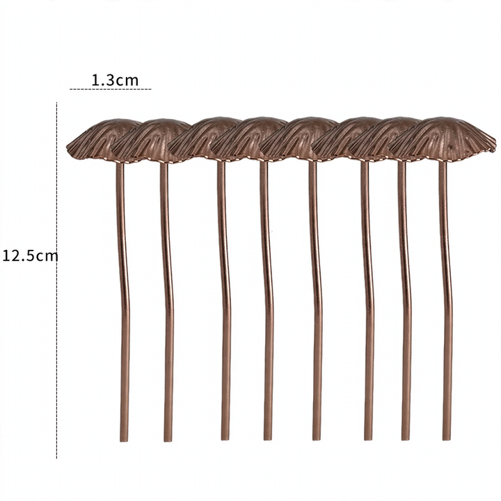 Pilz-Blumenstecker aus Metall für Garten und Haus