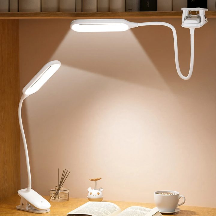 Intelligente LED-Klemmlampe für Schlafzimmer