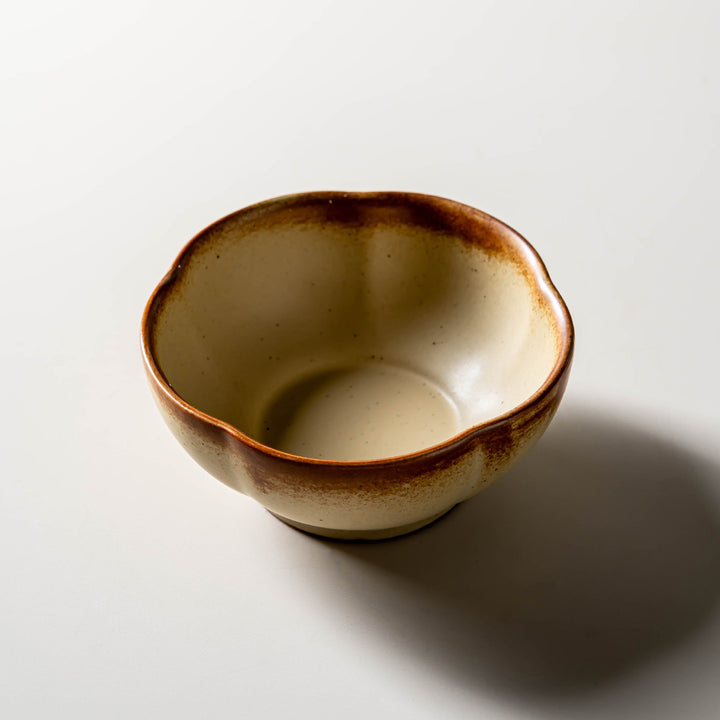 Keramikschüssel, rund, 12–13 cm, Vintage-Stil