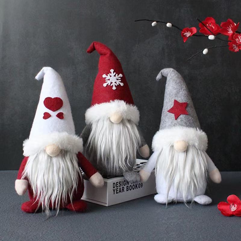 Weihnachts-Wichtel mit Motiv-Mütze