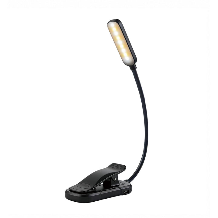 LED-Klemmleuchte mit 9 LEDs, 1200mAh Akku