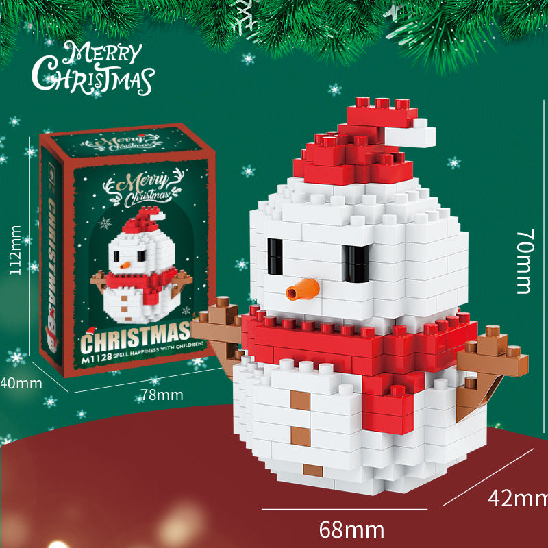 Weihnachts-Klemmbaustein-Set für Kinder