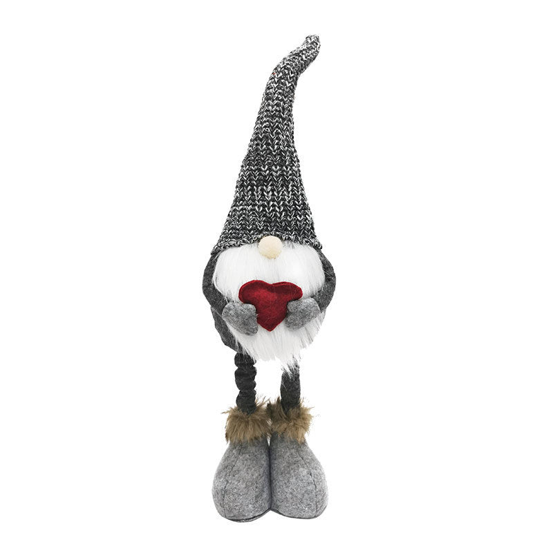 Skandinavische Wichtelfigur, ausziehbar, Stoff