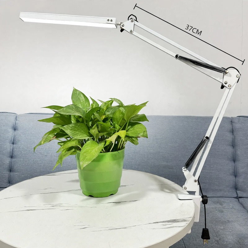 Faltbare LED-Schreibtischleuchte mit langem Arm