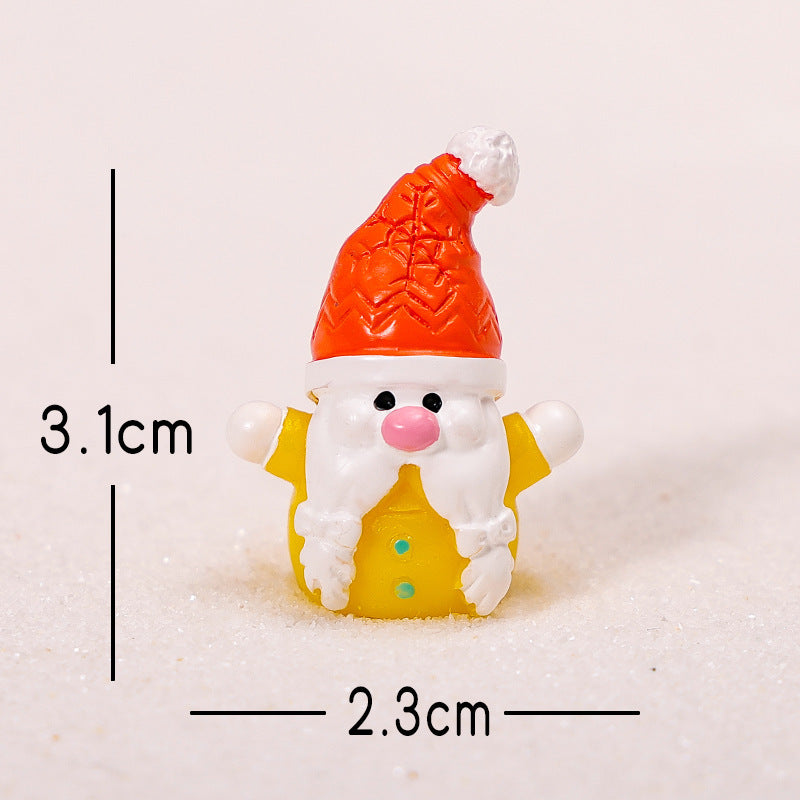 Dekorative Harz-Figuren für Weihnachten