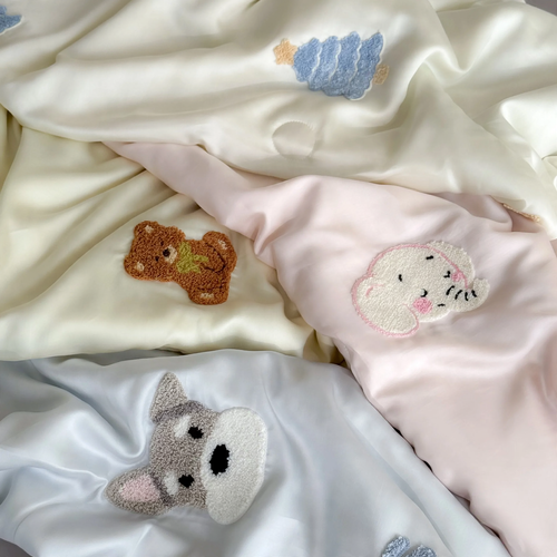 Sommer-Bettdecken-Set, 4-teilig, Tencel, leicht