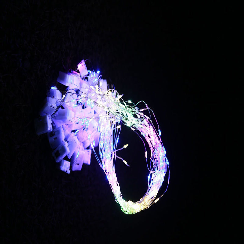 LED-Kupferdraht-Lichterkette mit Batteriebox
