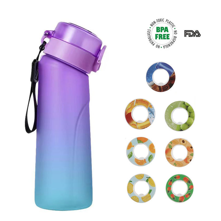 Tritan-Sportflasche mit Geschmacksringen, 750 ml