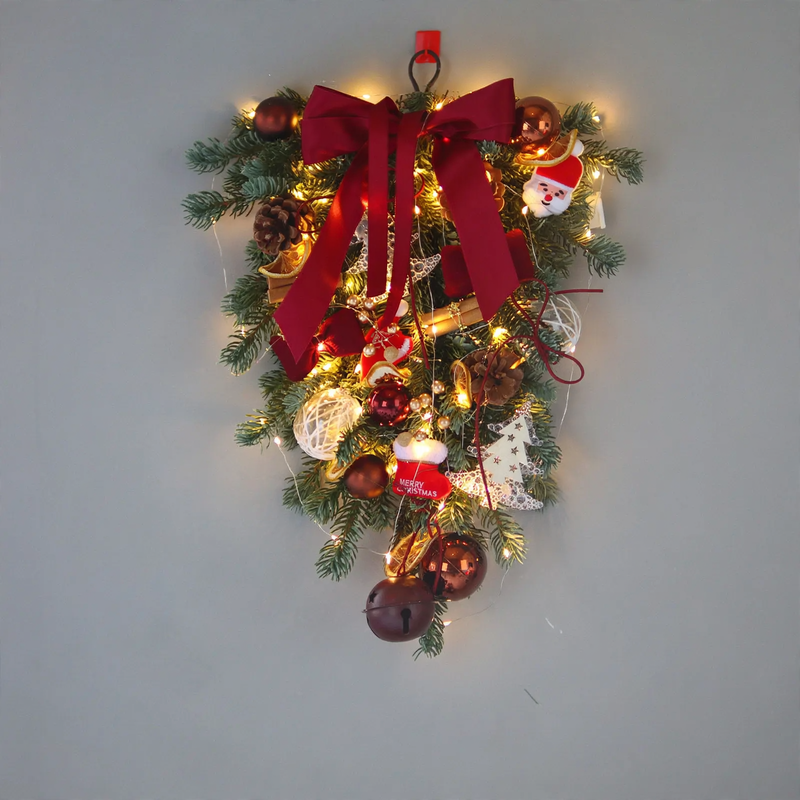 Weihnachtskranz mit Tannenzapfen, verschiedene Größen