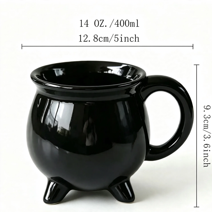 Kessel-Tasse aus Keramik, 301–400 ml
