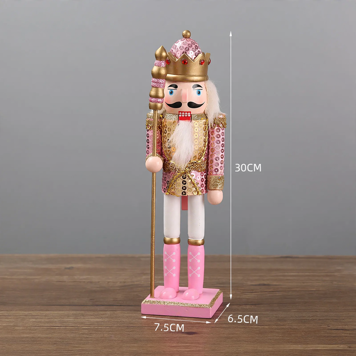 Nussknacker-Figur aus Kiefernholz