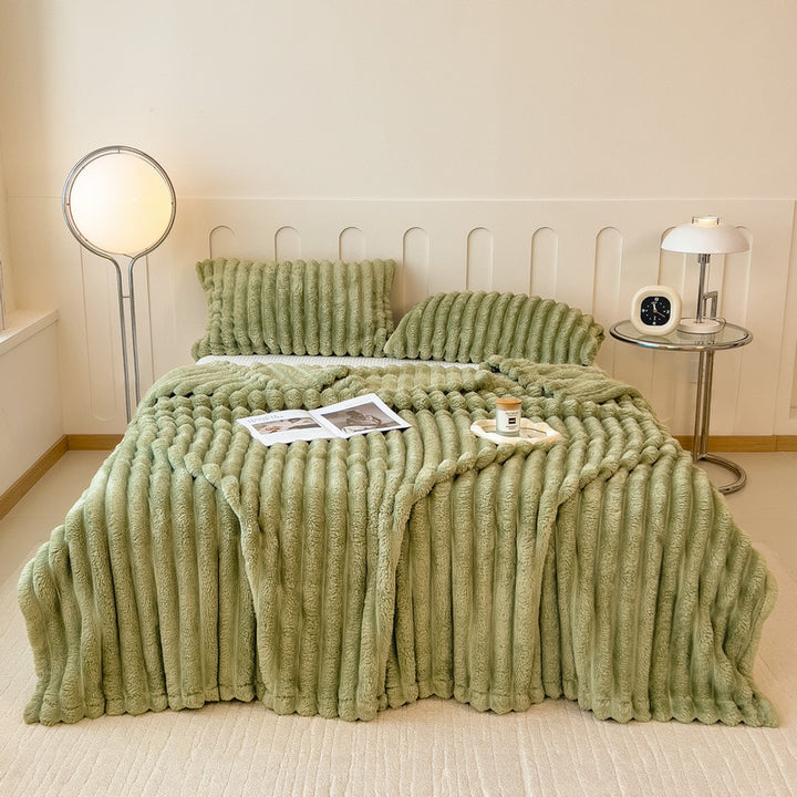 Milchfaser-Decke, nordischer Stil, extra dick