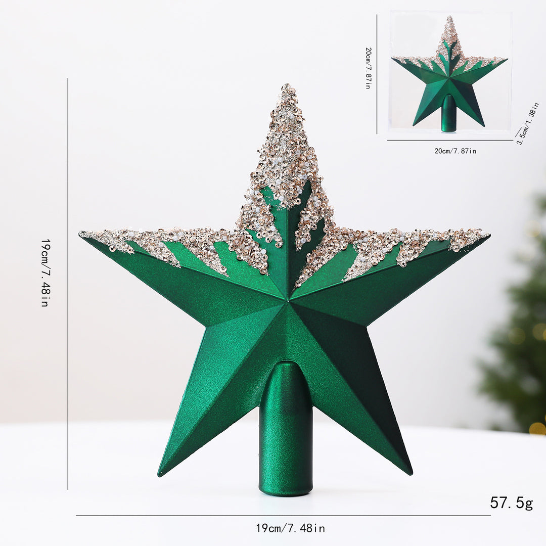Dekorativer Weihnachtsbaum-Stern
