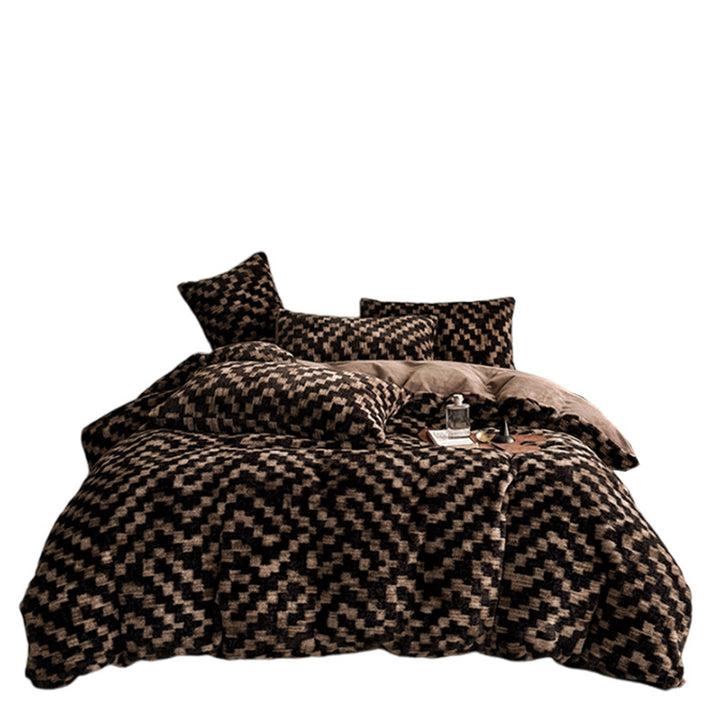 Milchfaser-Bettwäsche-Set, Winter, antistatisch
