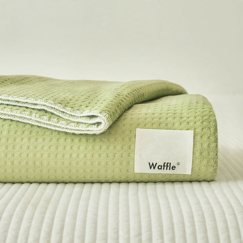 Leichte Sommer-Wohndecke, weich und atmungsaktiv