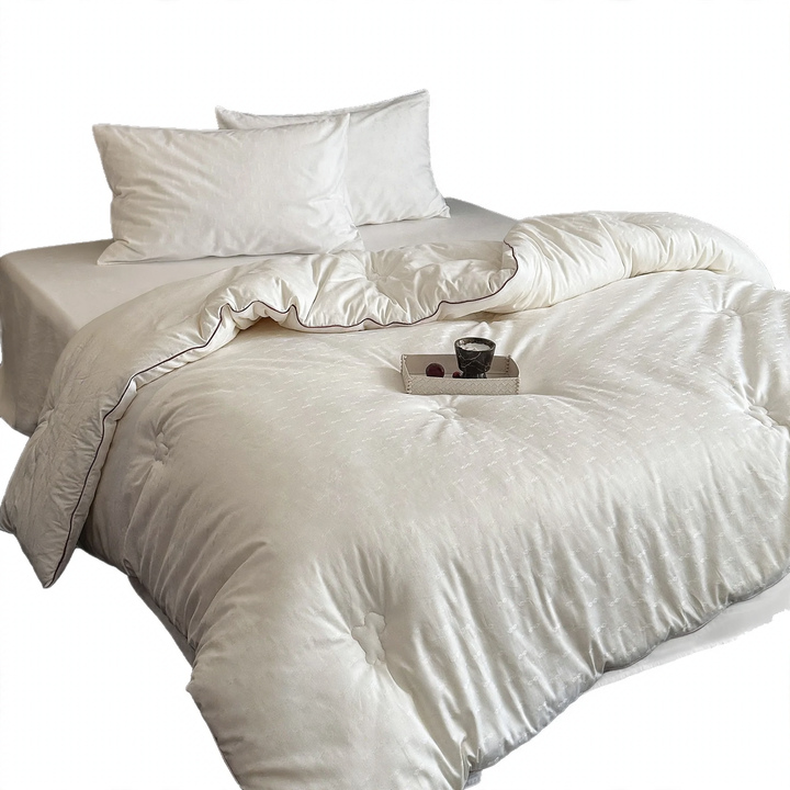 Steppbett aus Baumwolle, Frühling bis Winter