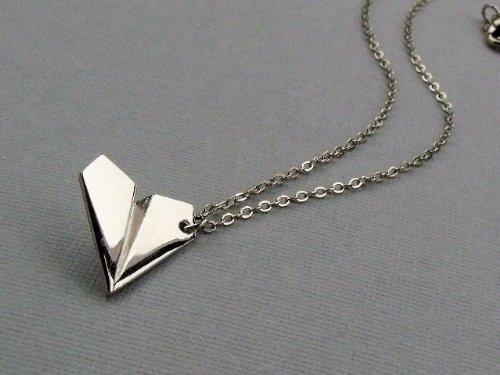 Paper Airplane Necklace | Karnz